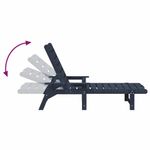 Casa si Gradina - Gradina si terasa - Mobilier exterior - Seturi mobila gradina - Set Lounge 3 Piese  Bleumarin HDPE - Infinity.ro