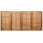 Casa si Gradina - Gradina si terasa - Mobilier exterior - Mese gradina - Set de Dining pentru Gradina  7 piese Lemn Solid de Tec - Infinity.ro