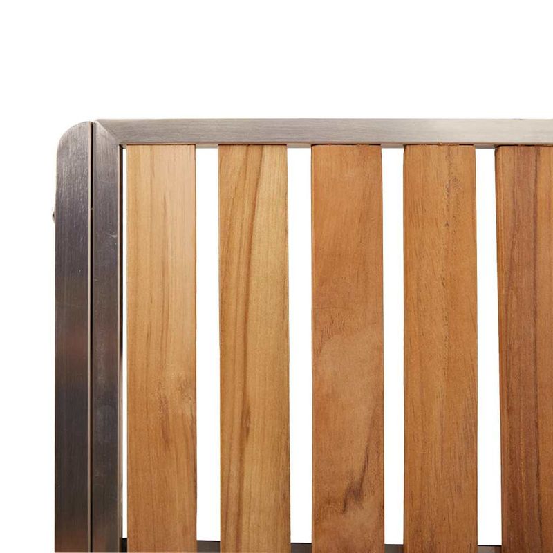 Casa si Gradina - Gradina si terasa - Mobilier exterior - Mese gradina - Set de Dining pentru Gradina  7 piese Lemn Solid de Tec - Infinity.ro