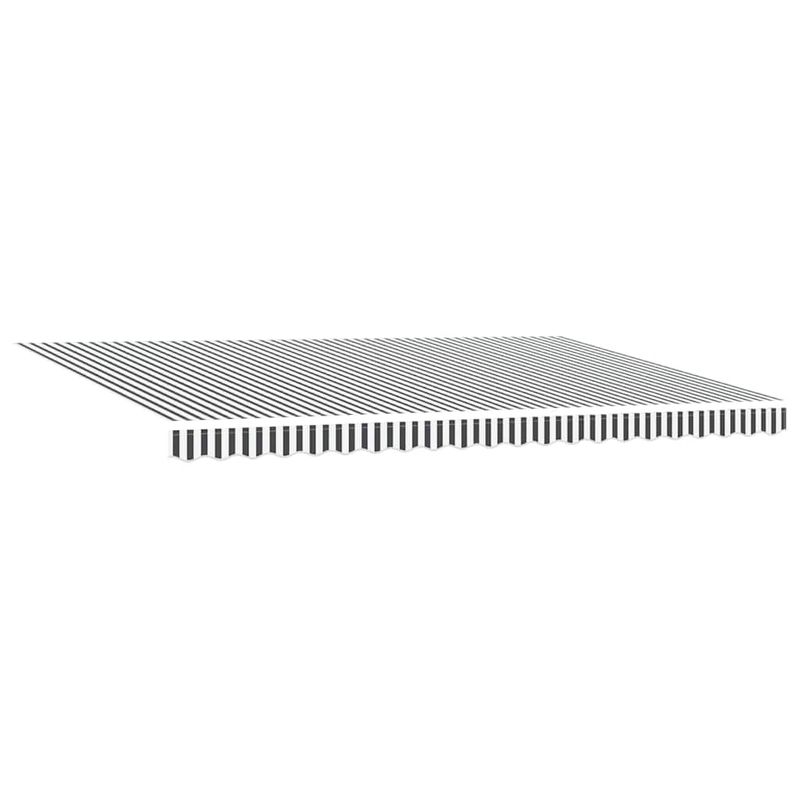 Casa si Gradina - Gradina si terasa - Umbrele si pavilioane - Pavilioane - Cortina Retractabila Manual Antracit si Alb 500x300 cm - Infinity.ro