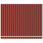 Casa si Gradina - Gradina si terasa - Umbrele si pavilioane - Pavilioane - Cortina Retractabila Manual Portocalie si maro 400x300 cm - Infinity.ro