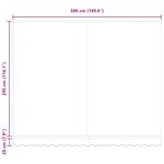 Casa si Gradina - Gradina si terasa - Umbrele si pavilioane - Pavilioane - Cortina Retractabila Manual Rosu 400x300 cm - Infinity.ro