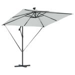 Casa si Gradina - Gradina si terasa - Umbrele si pavilioane - Umbrele - Parasol banana cu brate cu blocare Nisipiu 249 x 249 x 250 cm - Infinity.ro