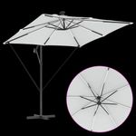Casa si Gradina - Gradina si terasa - Umbrele si pavilioane - Umbrele - Parasol banana cu brate cu blocare Nisipiu 249 x 249 x 250 cm - Infinity.ro