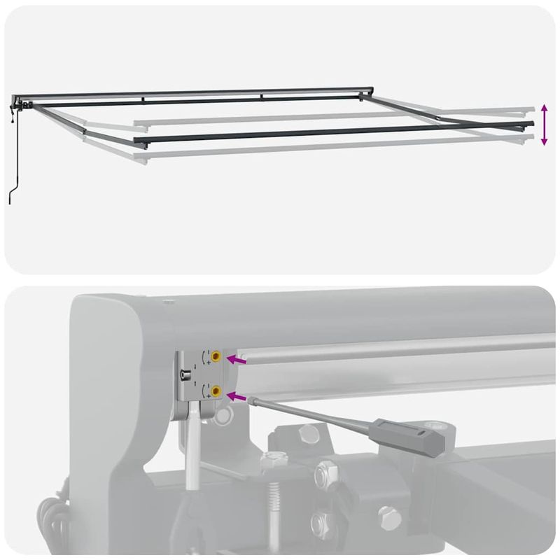 Casa si Gradina - Gradina si terasa - Umbrele si pavilioane - Pavilioane - Cortina Retractabila Manual Rosu 450x300 cm Poliester si metal - Infinity.ro