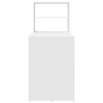 Casa si Gradina - Mobilier - Mese si birouri - Birouri - Birou cu stocare alb 113x54x120 cm lemn prelucrat - Infinity.ro