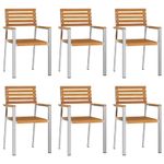 Casa si Gradina - Gradina si terasa - Mobilier exterior - Mese gradina - Set de Masa pentru Gradina 7 pcs - Infinity.ro