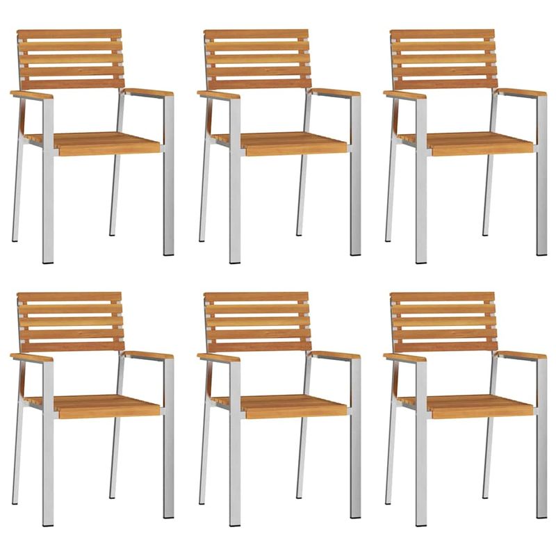 Casa si Gradina - Gradina si terasa - Mobilier exterior - Mese gradina - Set de Masa pentru Gradina 7 pcs - Infinity.ro