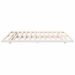 Casa si Gradina - Mobilier - Paturi si accesorii - Paturi - Cadru de pat de podea Alb 180 x 210 cm Lemn masiv de pin - Infinity.ro