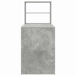 Casa si Gradina - Mobilier - Mese si birouri - Birouri - Biroul cu stocare gri-concret 113x54x120 cm din lemn prelucrat - Infinity.ro