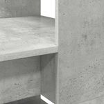 Casa si Gradina - Mobilier - Mese si birouri - Birouri - Biroul cu stocare gri-concret 113x54x120 cm din lemn prelucrat - Infinity.ro