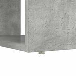 Casa si Gradina - Mobilier - Mese si birouri - Birouri - Biroul cu stocare gri-concret 113x54x120 cm din lemn prelucrat - Infinity.ro