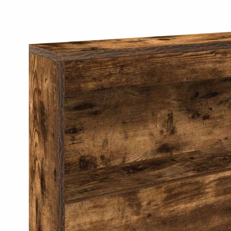 Casa si Gradina - Mobilier - Paturi si accesorii - Accesorii paturi - Tablie de pat cu LED, gri taupe, 183x16x78/88 cm, textil - Infinity.ro