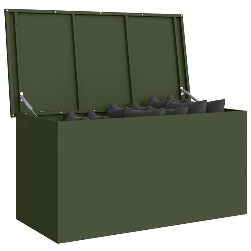 Casa si Gradina - Mobilier - Organizare si depozitare - Cutii depozitare - Cutie de depozitare exterioara Olivengrønn 100 x 50.5 x 50 cm - Infinity.ro