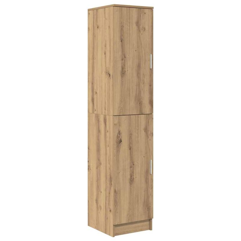 Casa si Gradina - Mobilier - Mese si birouri - Birouri - Birou cu Stocare Stejar Artizanal Lemn Prelucrat - Infinity.ro