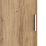 Casa si Gradina - Mobilier - Mese si birouri - Birouri - Birou cu Stocare Stejar Artizanal Lemn Prelucrat - Infinity.ro