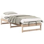 Casa si Gradina - Mobilier - Paturi si accesorii - Paturi - Cadru de pat cu maneri de transport Maro 90 x 220 cm - Infinity.ro