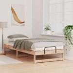 Casa si Gradina - Mobilier - Paturi si accesorii - Paturi - Cadru de pat cu maneri de transport Maro 90 x 220 cm - Infinity.ro
