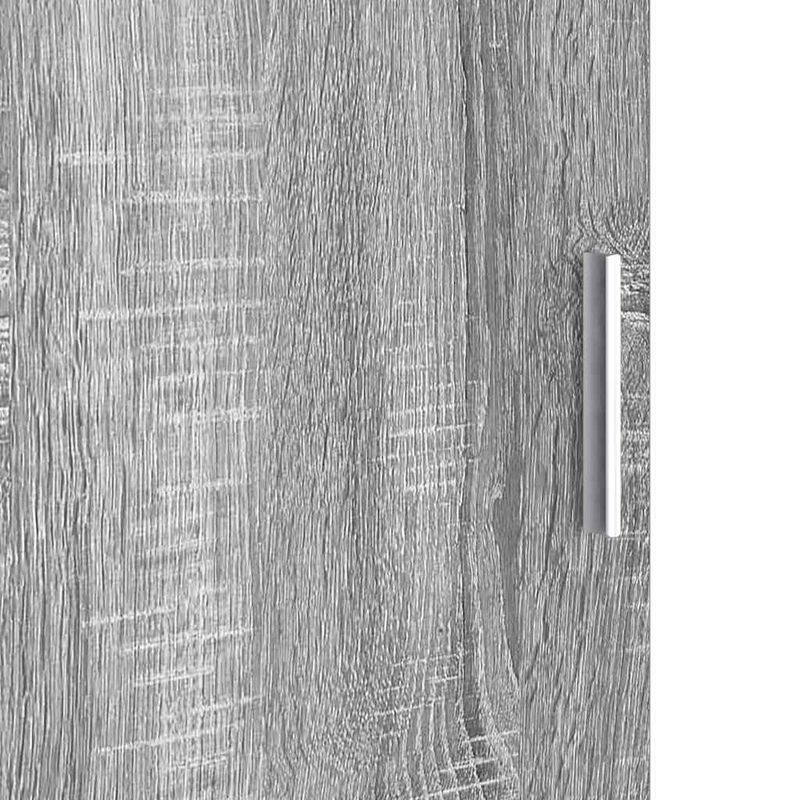 Casa si Gradina - Mobilier - Mese si birouri - Birouri - Birou cu stocare Gri Sonoma Lemn prelucrat - Infinity.ro