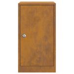 Casa si Gradina - Constructii - Depozitare, transport si protectie - Cutii postale - cutie postala Ruginit 30 x 23 x 55 cm - Infinity.ro