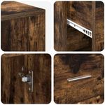 Casa si Gradina - Mobilier - Mese si birouri - Birouri - Birou de Colt Stejar Afumat 102x88x75 cm Lemn Ingineresc - Infinity.ro