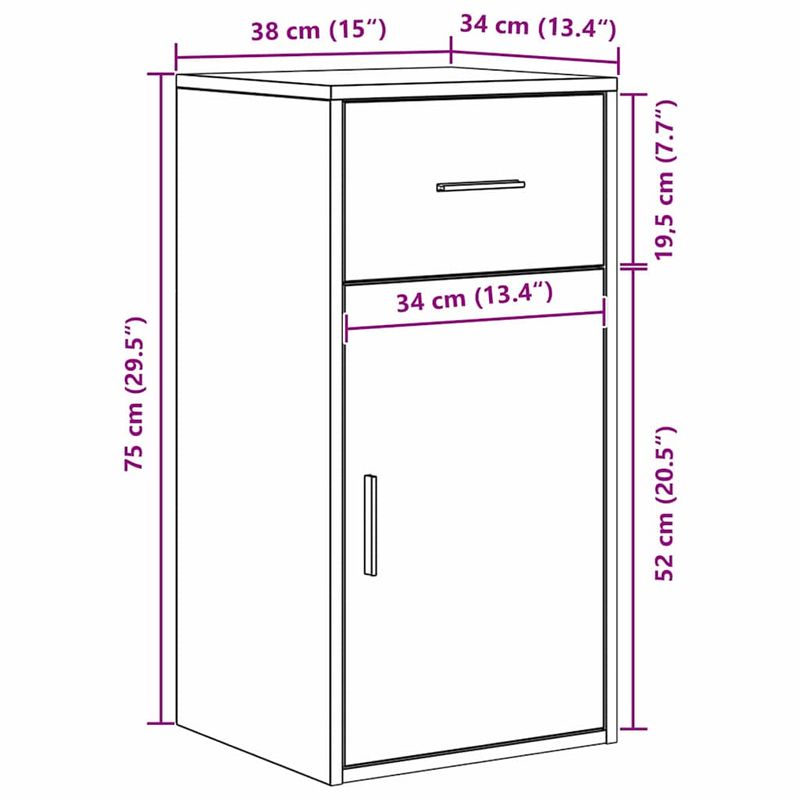 Casa si Gradina - Mobilier - Mese si birouri - Birouri - Birou de Colt Stejar Afumat 102x88x75 cm Lemn Ingineresc - Infinity.ro