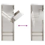 Casa si Gradina - Constructii - Depozitare, transport si protectie - Cutii postale - Cutie pentru colet Negru 41 x 38 x 103 cm Otel inoxidabil - Infinity.ro