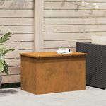 Casa si Gradina - Mobilier - Organizare si depozitare - Cutii depozitare - Cutie de depozitare exterioara Maro 80 x 50.5 x 50 cm - Infinity.ro