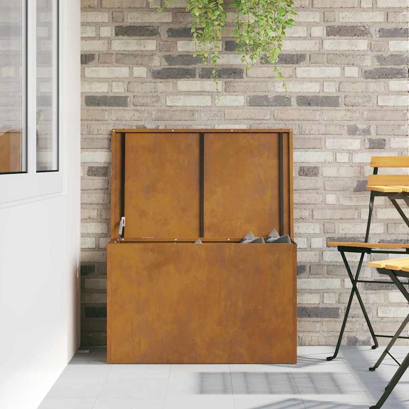 Casa si Gradina - Mobilier - Organizare si depozitare - Cutii depozitare - Cutie de depozitare exterioara Maro 80 x 50.5 x 50 cm - Infinity.ro