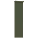 Casa si Gradina - Constructii - Depozitare, transport si protectie - Cutii postale - Cutie pentru colet Olivengrønn 44.5 x 29 x 110.5 cm Otel - Infinity.ro