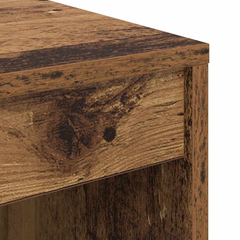 Casa si Gradina - Mobilier - Mese si birouri - Birouri - Birou cu Stocare Lemn Imbatranit Lemn Prelucrat - Infinity.ro