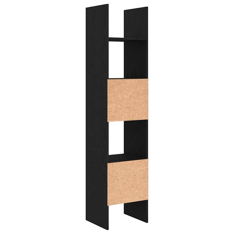 Casa si Gradina - Mobilier - Biblioteci si rafturi - Biblioteci - Dulap pentru carti Stejar negru 40 x 35 x 180 cm Lemn compozit - Infinity.ro