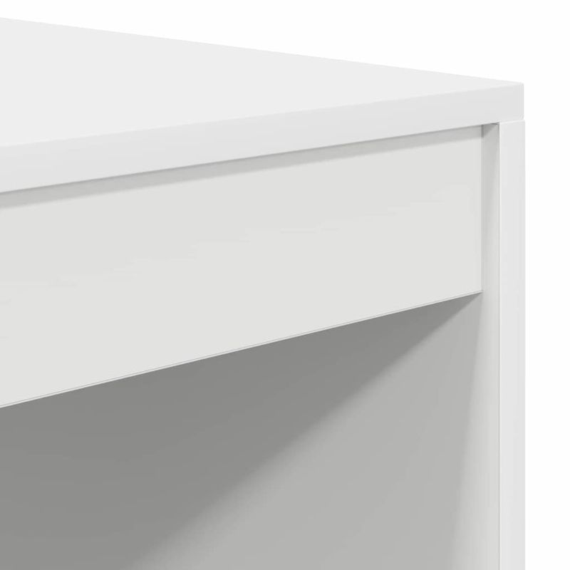 Casa si Gradina - Mobilier - Mese si birouri - Birouri - Birou  cu Stocare Alb Lemn Prelucrat - Infinity.ro