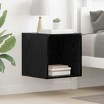 Casa si Gradina - Mobilier - Biblioteci si rafturi - Rafturi - Dulap de perete Stejar negru 37 x 37 x 37 cm Lemn compozit - Infinity.ro