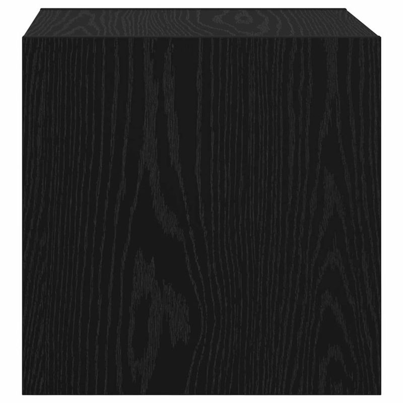 Casa si Gradina - Mobilier - Biblioteci si rafturi - Rafturi - Dulap de perete Stejar negru 37 x 37 x 37 cm Lemn compozit - Infinity.ro