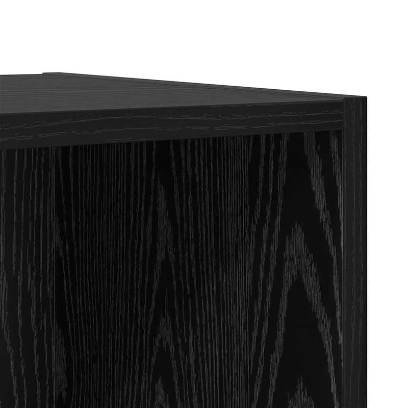Casa si Gradina - Mobilier - Biblioteci si rafturi - Rafturi - Dulap de perete Stejar negru 37 x 37 x 37 cm Lemn compozit - Infinity.ro