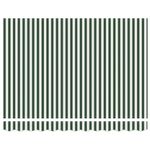 Casa si Gradina - Gradina si terasa - Umbrele si pavilioane - Pavilioane - Cortina Retractabila Manual Verde si alb 300x250 cm - Infinity.ro