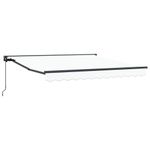 Casa si Gradina - Gradina si terasa - Umbrele si pavilioane - Pavilioane - Cortina Retractabila Manual Alb 300x250 cm Poliester - Infinity.ro