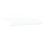 Casa si Gradina - Gradina si terasa - Umbrele si pavilioane - Pavilioane - Cortina Retractabila Manual Alb 300x250 cm Poliester - Infinity.ro