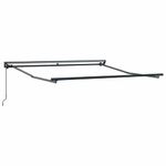 Casa si Gradina - Gradina si terasa - Umbrele si pavilioane - Pavilioane - Cortina Retractabila Manual Alb 300x250 cm Poliester - Infinity.ro