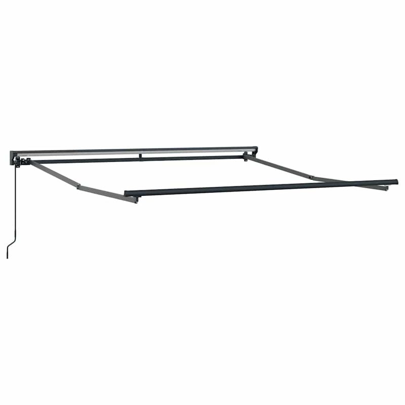 Casa si Gradina - Gradina si terasa - Umbrele si pavilioane - Pavilioane - Cortina Retractabila Manual Alb 300x250 cm Poliester - Infinity.ro