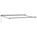 Casa si Gradina - Gradina si terasa - Umbrele si pavilioane - Pavilioane - Cortina Retractabila Manual Albastru si Alb 450x300 cm - Infinity.ro