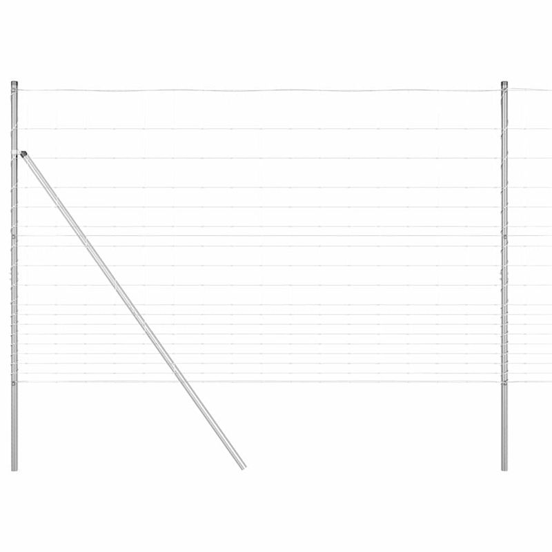 Casa si Gradina - Gradina si terasa - Garduri, panouri si accesorii - Gard de camp 1.5x25 m din otel galvanizat - Infinity.ro