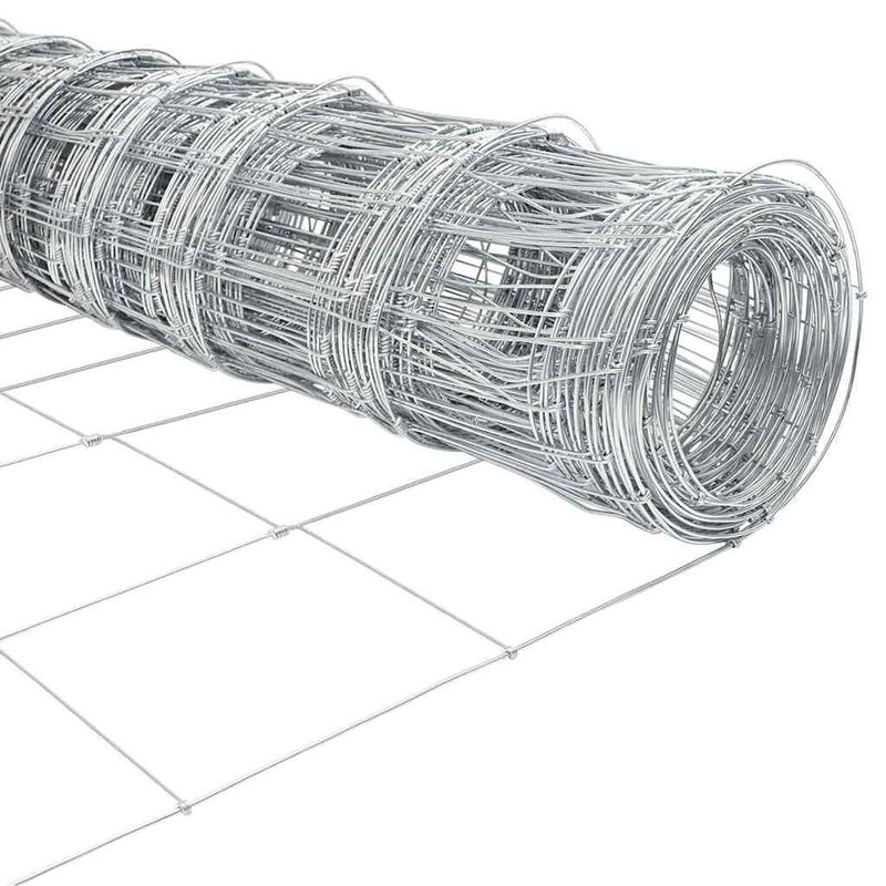 Casa si Gradina - Gradina si terasa - Garduri, panouri si accesorii - Gard de teren 0.8x25 m Otel galvanizat - Infinity.ro