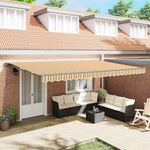 Casa si Gradina - Gradina si terasa - Umbrele si pavilioane - Pavilioane - Cortina Retractabila Manual Albastru Marin 500x300 cm - Infinity.ro