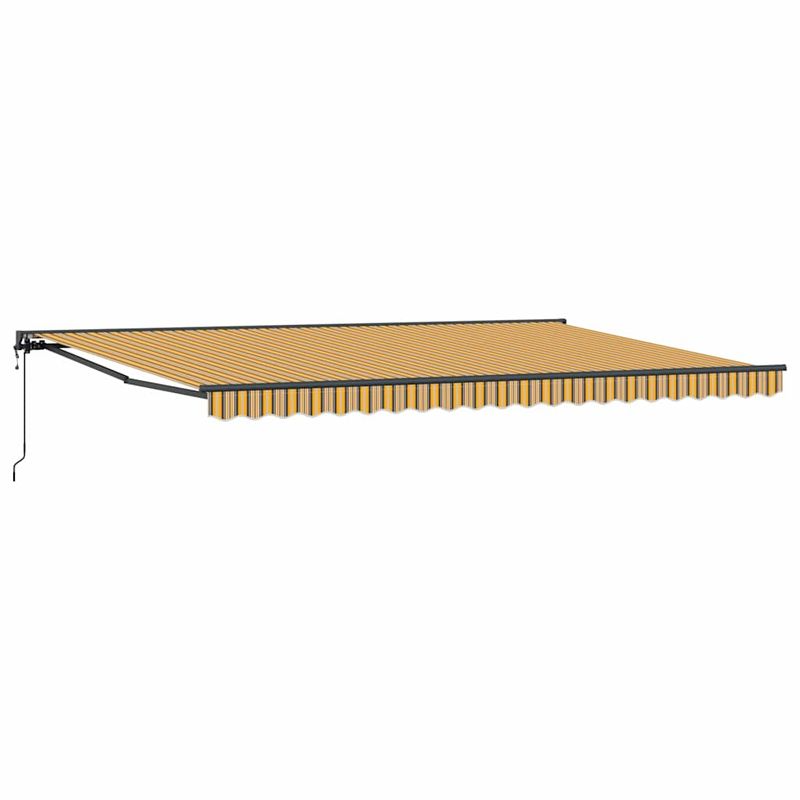 Casa si Gradina - Gradina si terasa - Umbrele si pavilioane - Pavilioane - Cortina Retractabila Manual Albastru Marin 500x300 cm - Infinity.ro