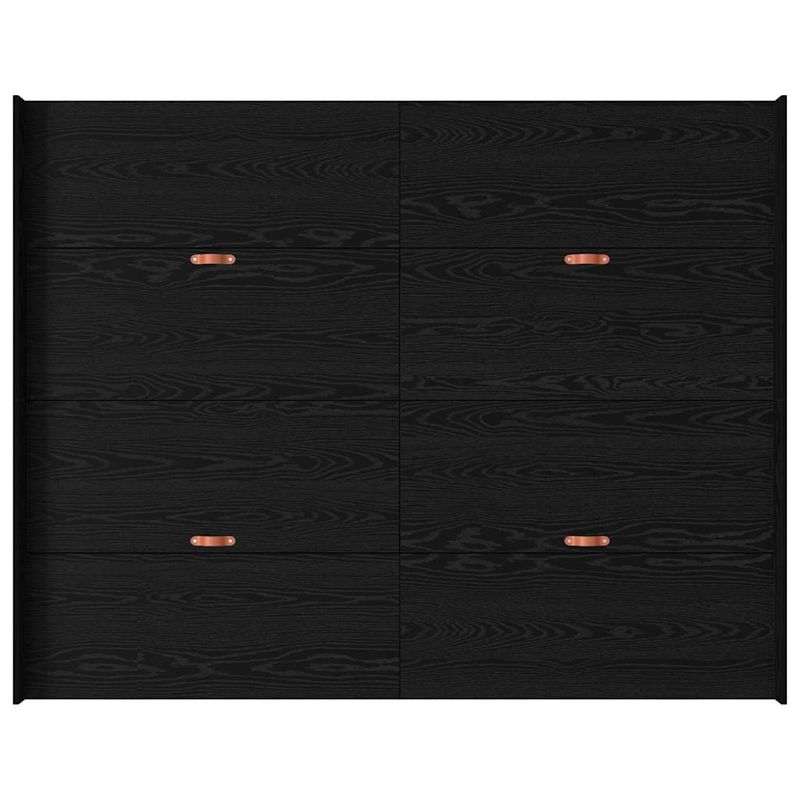 Casa si Gradina - Mobilier - Paturi si accesorii - Paturi - Cadru de pat cu depozitare cu sertar Stejar negru 140 x 190 cm - Infinity.ro