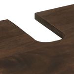 Casa si Gradina - Mobilier - Seturi de mobilier - Seturi baie - Set de mobilier pentru baie cu raft 2 pcs Culoare Nuc Standard - Infinity.ro