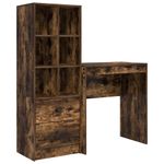 Casa si Gradina - Mobilier - Mese si birouri - Birouri - Birou cu depozitare Stejar afumat Lemn prelucrat - Infinity.ro