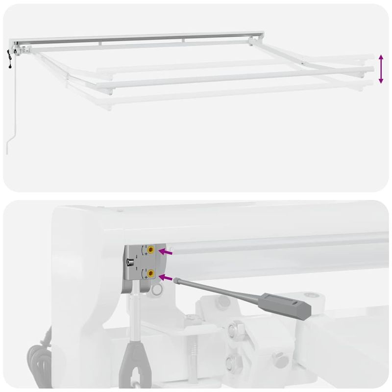 Casa si Gradina - Gradina si terasa - Umbrele si pavilioane - Pavilioane - Cortina Retractabila Manual Albastru Marin 250x200 cm Poliester - Infinity.ro